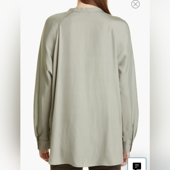 Vince Split Neck Silk Blend Tunic NWT - Picture 2 of 16